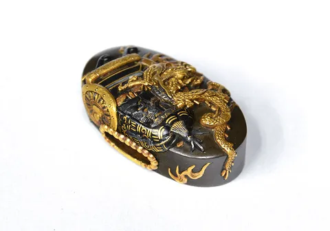 Detail von Fuchi-kashira · Saitō Masaoki