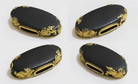 Dettaglio di Fuchi-kashira · Ko-Kinkō