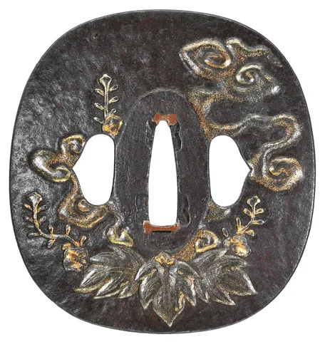 Guarnizioni di Tsuba · scuola Kumagaya