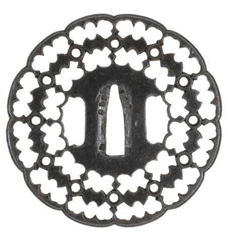 Guarniciones de Tsuba · Kyō-sukashi