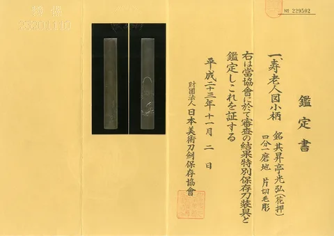 Papel de Kozuka · Ōtsuki Mitsuhiro