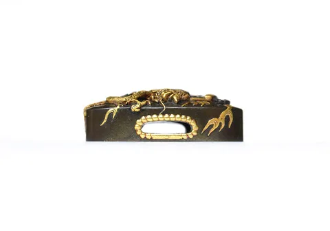 Detail von Fuchi-kashira · Saitō Masaoki