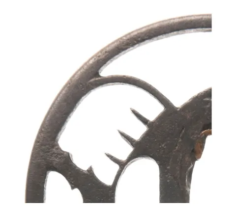 Detail von Tsuba · Akasaka