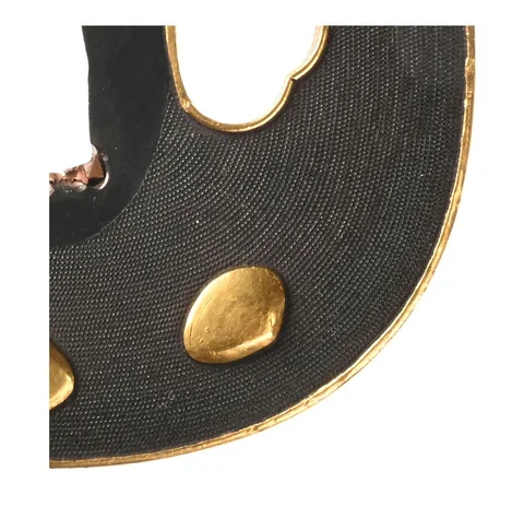 Detalle de Tsuba · Kaga Gotō