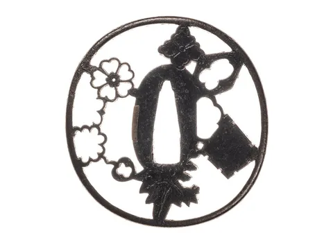 Guarniciones de Tsuba · Nishigaki Kanpei