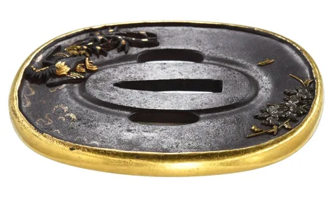Dettaglio di Tsuba · Matsuo Ransai
