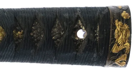 Detalle de Echizen-jū Hōki no Kami Fujiwara Hirotaka