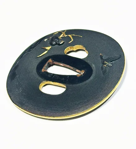 Guarniciones de Tsuba · Kawa Hidekuni (Tenkōdō)