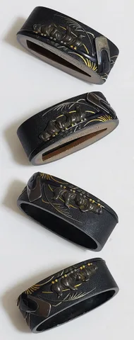 Dettaglio di Fuchi-kashira · Iwamoto Konkan