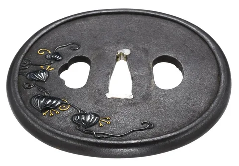 Dettaglio di Tsuba daishō · Furukawa Naohide