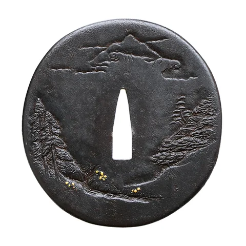 Guarniciones de Tsuba · Aizu Shōami