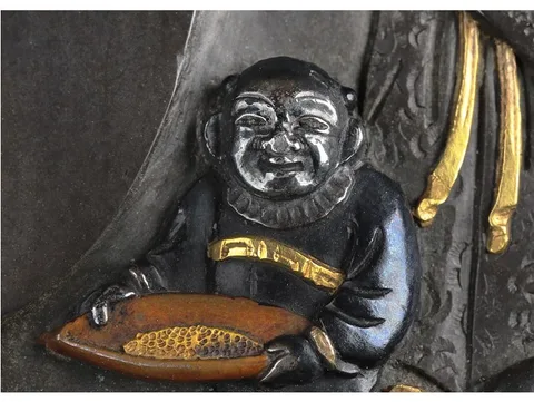 Detalle de Tsuba · Ichijōsai Hirotoshi