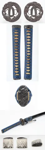 Guarniciones de Ise Daijō Fujiwara Kaneshige