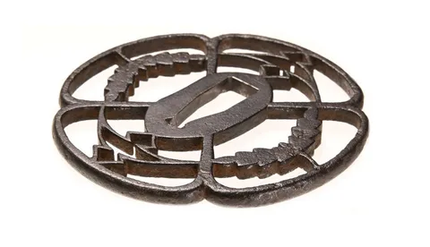 Detalle de Tsuba · Owari