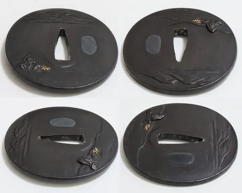 Dettaglio di Tsuba · Ichiyōsai Hironao