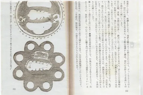 Papel de Tsuba · Hirata Hikozō