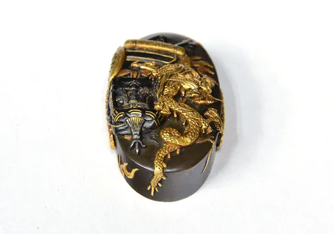 Detail von Fuchi-kashira · Saitō Masaoki