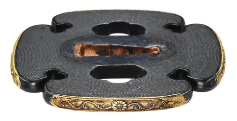 Detalle de Tsuba · Mino
