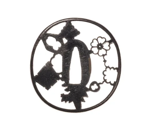 Guarniciones de Tsuba · Nishigaki Kanpei