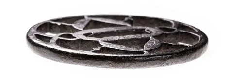 Detalle de Tsuba · Owari