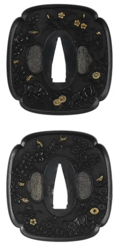 Guarniciones de Tsuba · Mino