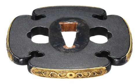 Detalle de Tsuba · Mino