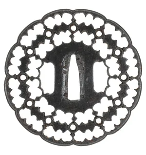 Guarniciones de Tsuba · Kyō-sukashi