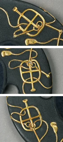 Detalle de Tsuba · Yoshioka