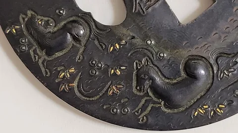 Detalle de Tsuba · Nomura Muneaki