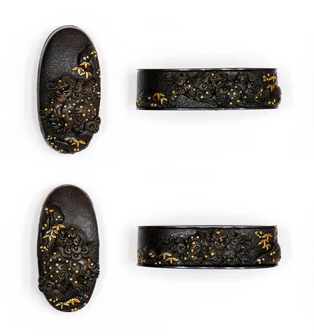 Guarnizioni di Fuchi-kashira daishō · scuola Tetsugendō