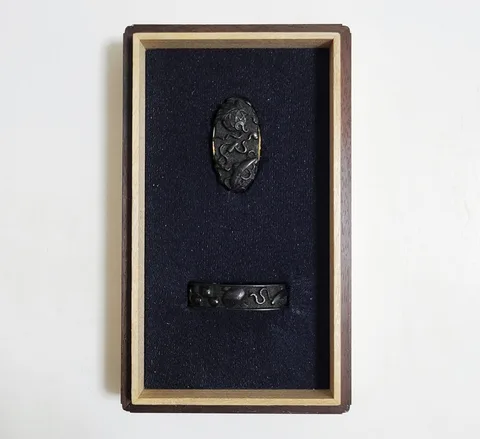 Guarniciones de Fuchi-kashira · Mino