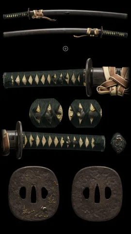 Montura de Tōtōmi no Kami Fujiwara Kanehiro
