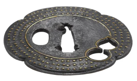 Dettaglio di Tsuba · Ōnin