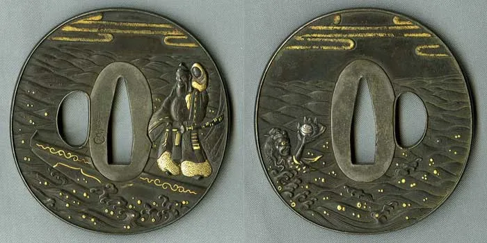 Guarniciones de Tsuba · Kiteki