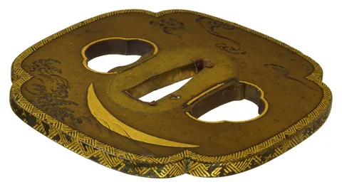 Detalle de Tsuba · Umetada
