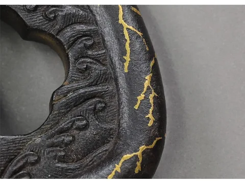 Detail von Tsuba · Suwa Katsumasa (Higo)