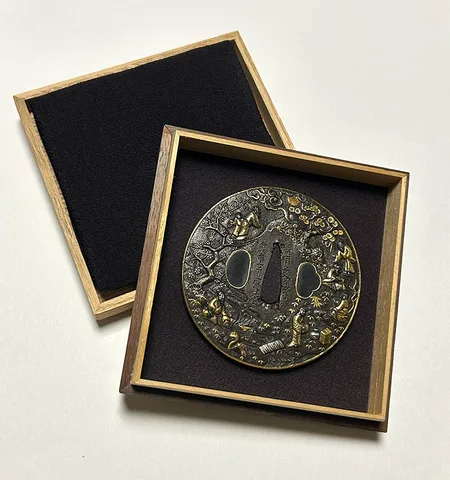 Guarniciones de Tsuba · Mogarashi Nyūdō Sōten
