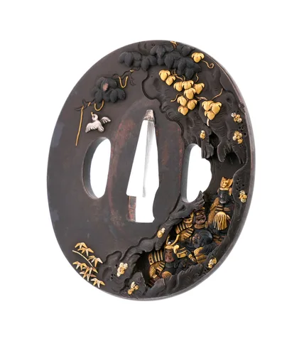 Guarniciones de Tsuba · Yoshimichi
