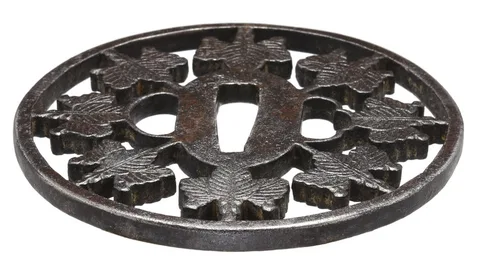 Detail von Tsuba · Shōami