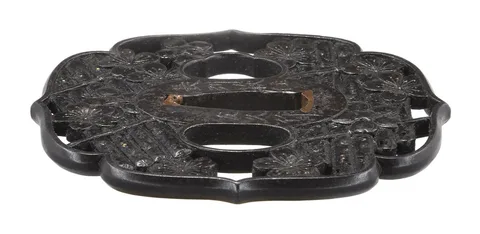 Detail von Tsuba · Tomohisa (Chōshū)