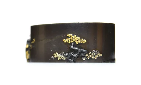Detalle de Fuchi-kashira · Saitō Masaoki