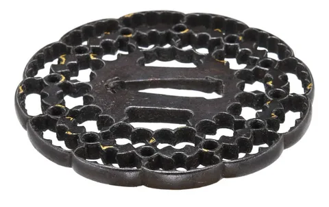 Detail von Tsuba · Kyō-Shōami