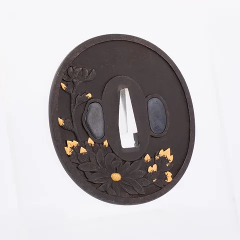 Guarniciones de Tsuba daishō · Suruga Takaoki