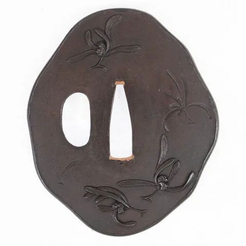 Guarniciones de Tsuba daishō · Kikukawa Hisahide