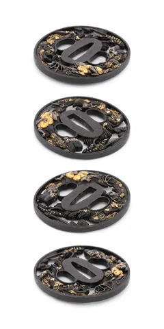 Detail von Tsuba · Nomura Kanetsune