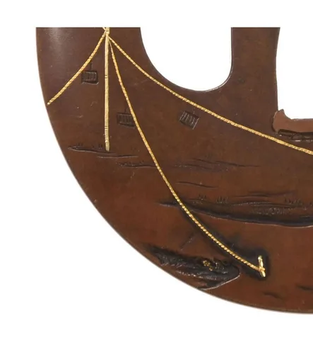 Detalle de Tsuba · Iwamoto Hirotoshi