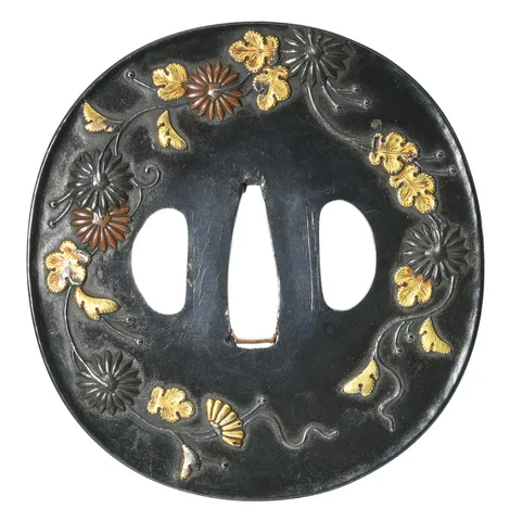 Guarniciones de Tsuba · Kaga kinkō