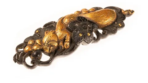 Detalle de Menuki · Ko-kinkō