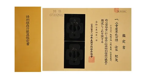 Papier von Tsuba · Higo