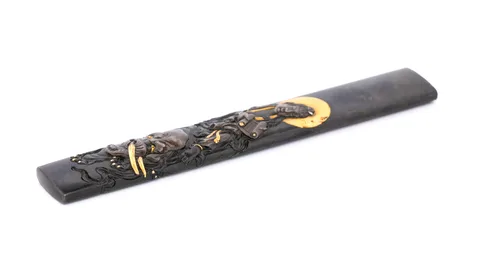 Détail de Kozuka · Yoryūken Chikayuki
